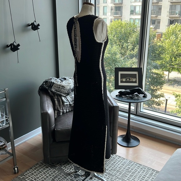 New Sportmax Max Mara Knit Long Dress Size 38 IT - Picture 4 of 13